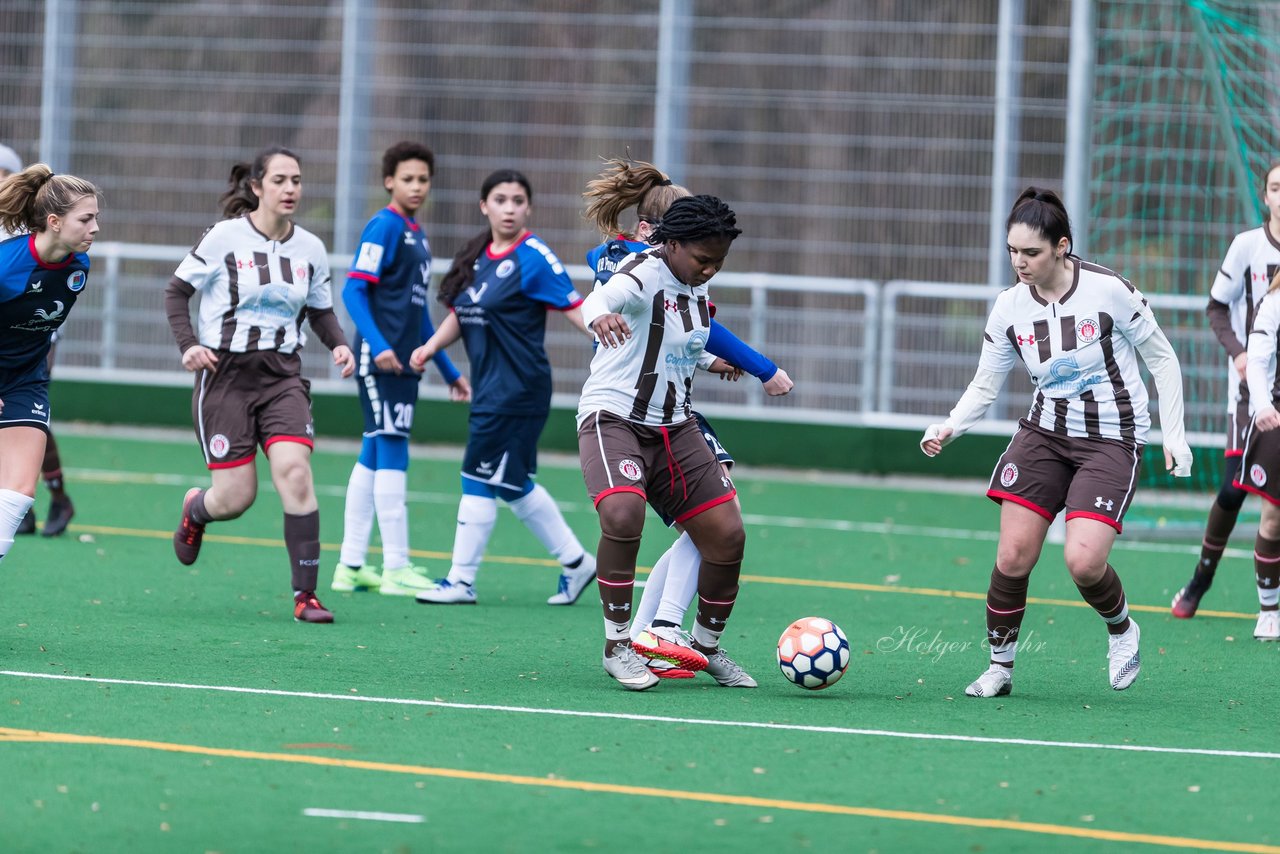 Bild 376 - wBJ VfL Pinneberg - St. Pauli : Ergebnis: 7:0 (Abbruch)